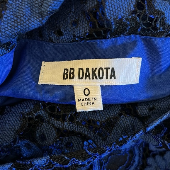 BB Dakota Lace Blue Dress l SIZE 0 - Picture 3 of 3